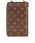 Metis Vertical Zippy Wallet, back view